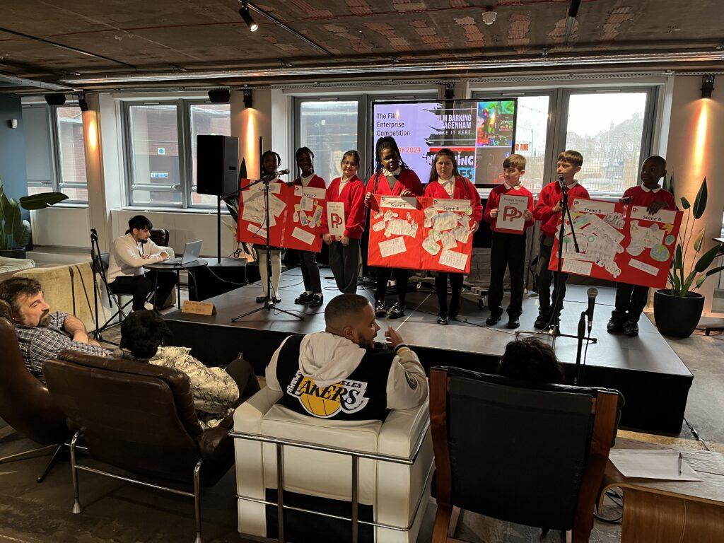 Kids pitch their own film ideas in ‘Dragon’s Den’ 1 Parsloes Primary School